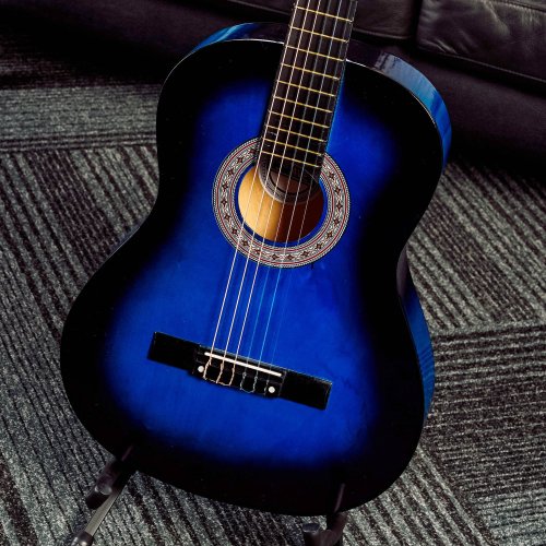 3rd Avenue Full Size Classical Guitar Pack - Blueburst