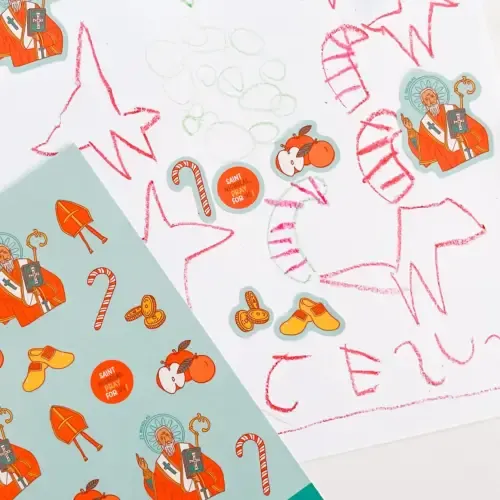 St. Nicholas Sticker Sheet Pack