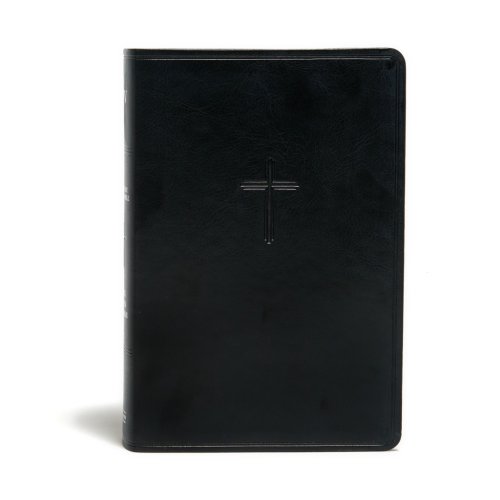 KJV Everyday Study Bible, Charcoal LeatherTouch