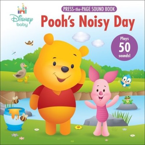 Disney Baby Poohs Noisy Day Press The Page Sound Book