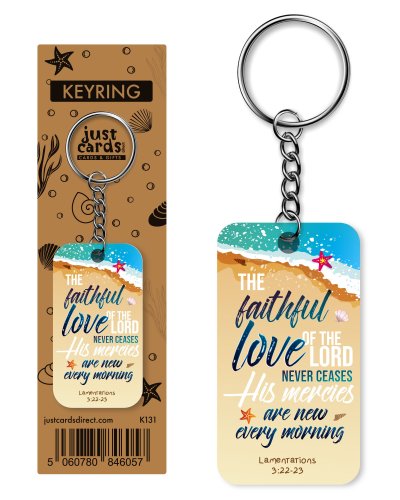 Faithful love keyring