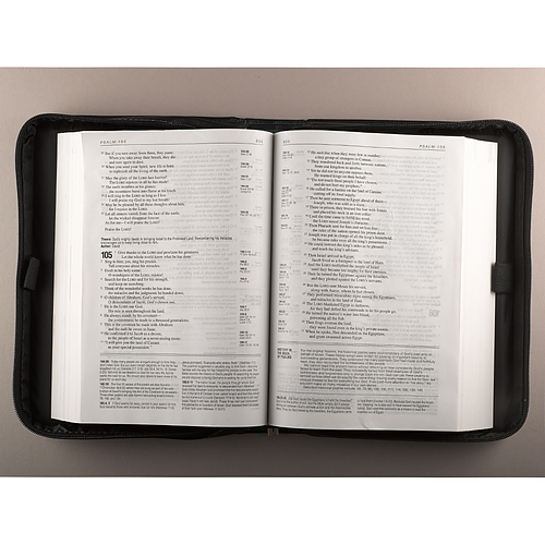 Medium Bible Cover - Serenity Prayer (Aqua) Imitation Leather