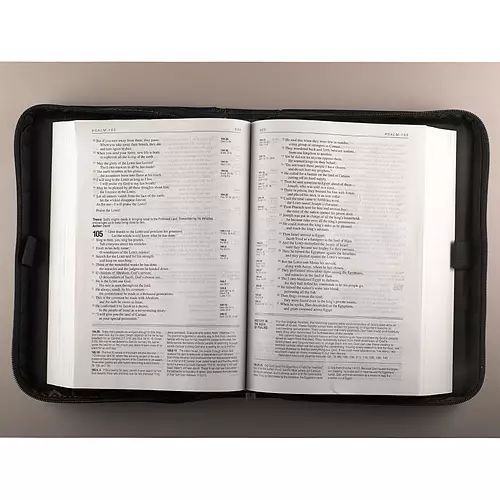 Medium Bible Cover - Serenity Prayer (Aqua) Imitation Leather