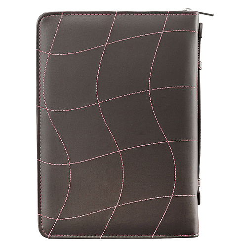 Large "Love" Pink LuxLeather Bible Cover