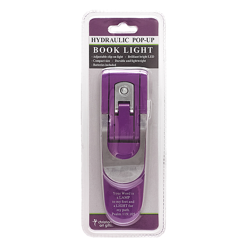 Book Light Purple Your Word is a Lamp Ps. 119:105