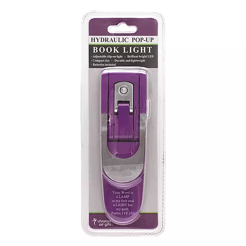 Book Light Purple Your Word is a Lamp Ps. 119:105