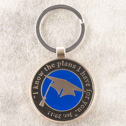 Keychain in Tin I Know the Plans Jer. 29:11