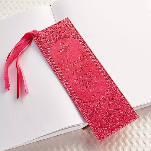 Bookmark-Pagemarker-Faith-Faux-Leather-Pink