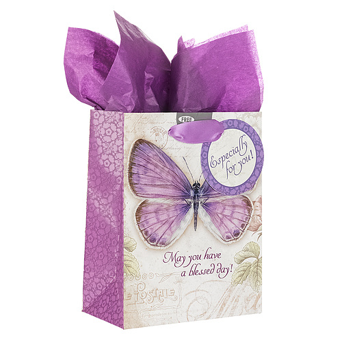 Gift Bag SM Purple Have Blessed Day Num. 6:24