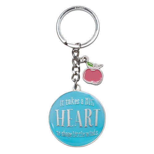 Keychain in Tin Big Heart 1 Cor. 16:14