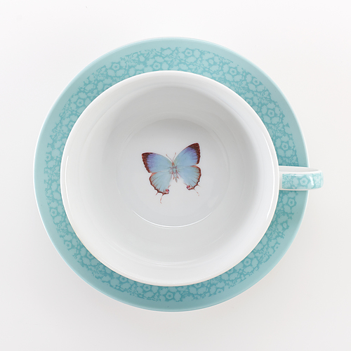 Tea for One Blue Butterfly Grace Eph. 2:8