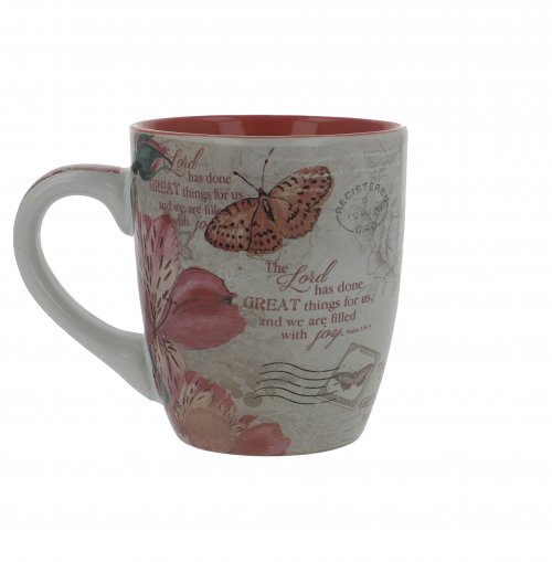 Floral Inspirations Set of 4 Mugs