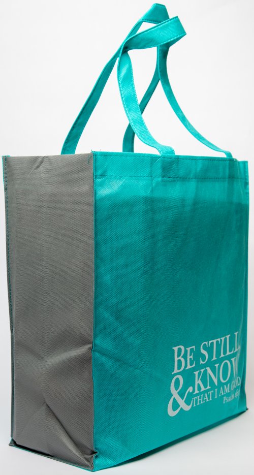 Tote Teal Be Still and Know Ps. 46:10