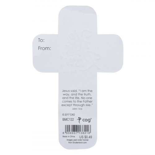 He is Risen Cross Bookmark - Matthew 28:6 Pack of 12