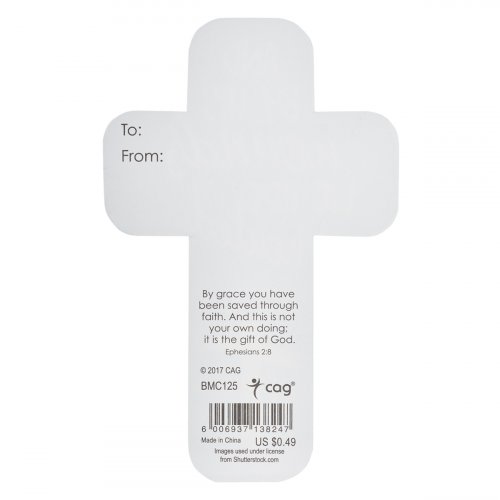 By His Wounds We Are Healed Cross Bookmark - Isaiah 53:5 (Pack of 12)