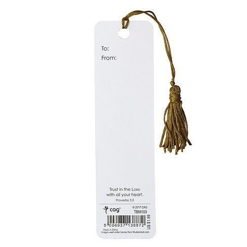 Tassel Bookmark I Know the Plans Jer. 29:11