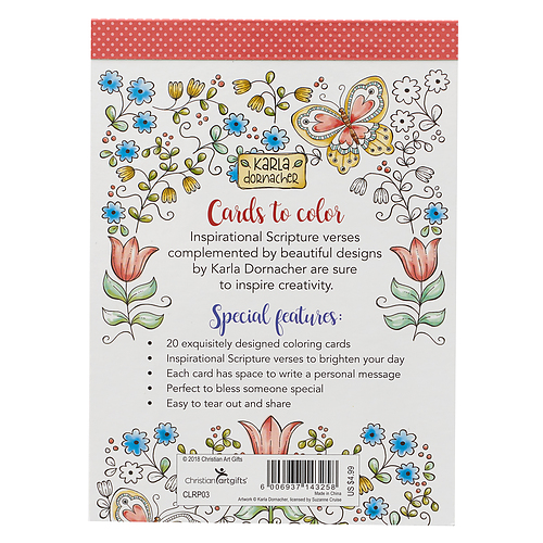 Coloring Cards-Be Still and Know