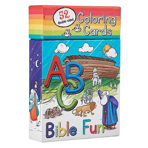 Coloring Cards ABC Bible Fun (Box of 52)