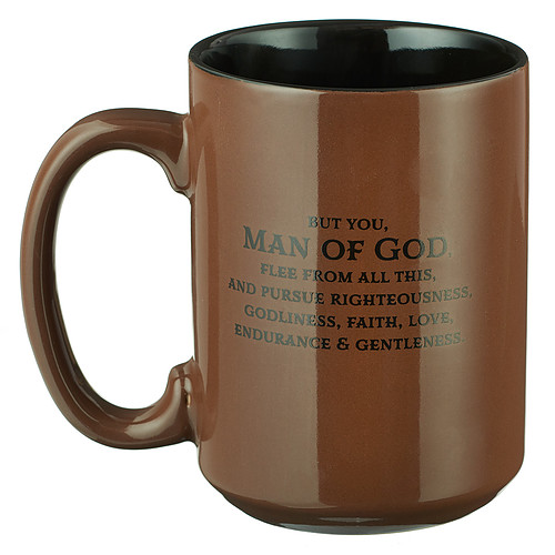 Mug Brown/Black Man of God 1 Tim. 6:11