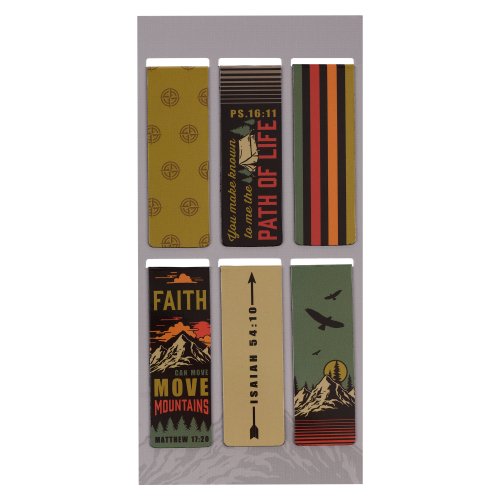 Magnetic Bookmark Set Mountains