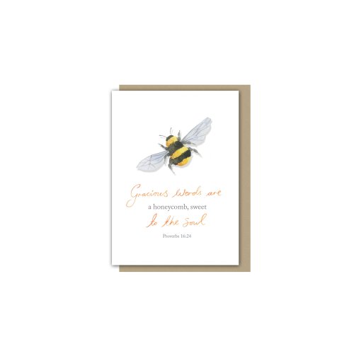 Honeycomb Little Note Encouragement Single Card