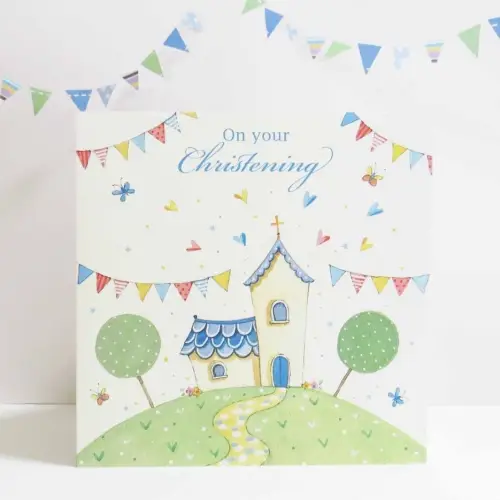 Church Christening Card