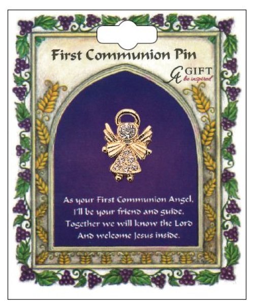 Communion Angel Brooch