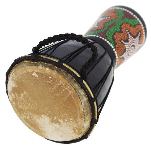 6 Inch Painted Djembe