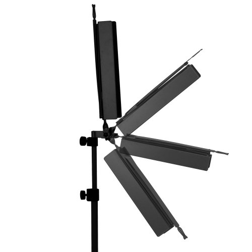 Rocket Folding Black Music Stand