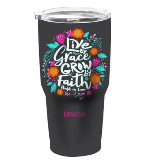 Live and Grow Stainless Steel Tumbler