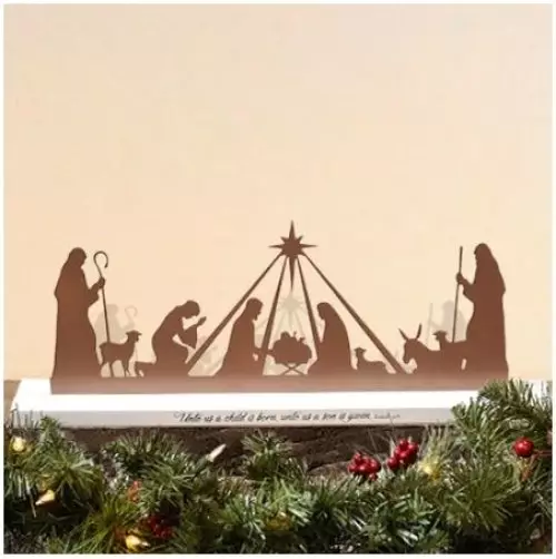 Nativity Mantel Piece