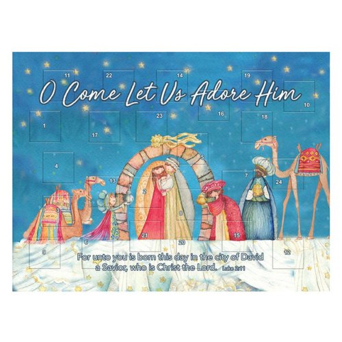 O Come Let Us Adore Him Advent Calendar