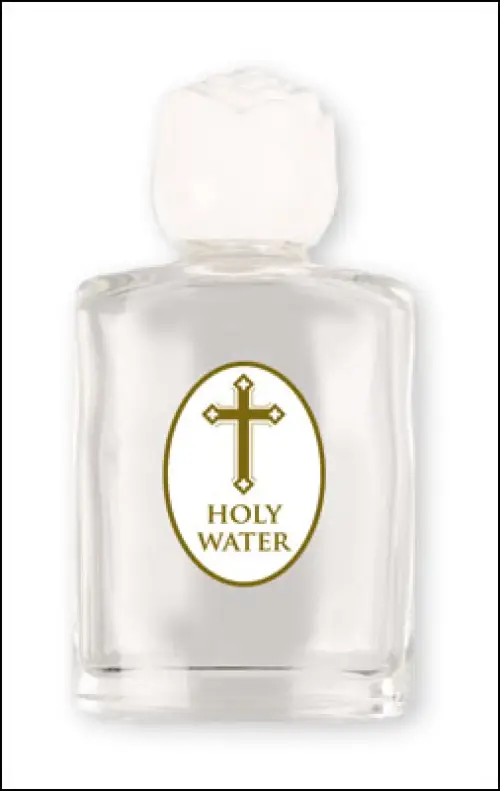 Glass Holy Water Bottle (25ml) - Single