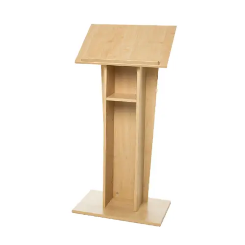 Oak Pedestal Lectern