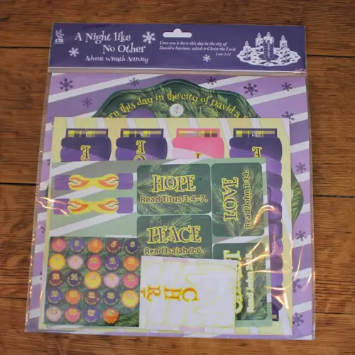 Advent Wreath Activity