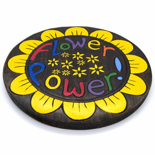 Flower Power Plaque