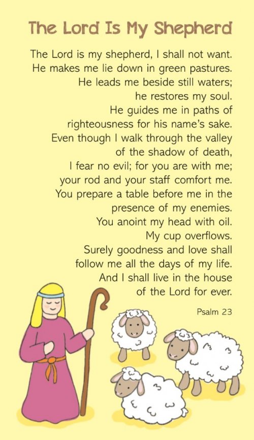 The Lord Is My Shepherd (656172349531) Free Delivery Eden co uk