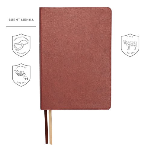 LSB Legacy Standard Bible Journaling Edition-Burnt Sienna Paste-Down Faux Leather