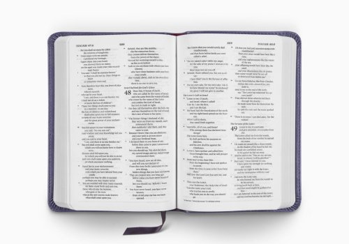 ESV Compact Bible (TruTone, Lavender, Bloom Design)