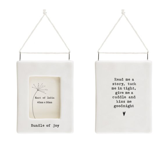 Mini hanging frame Bundle of joy