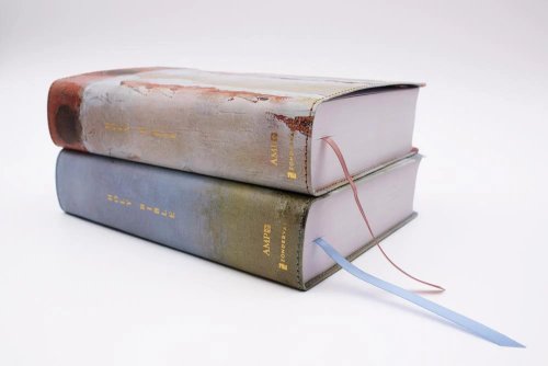 Amplified Holy Bible, Anne Neilson Angel Art Series, Leathersoft, Blue