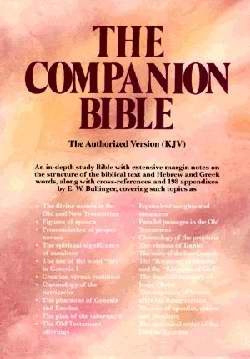 KJV Companion  Bible : Burgundy Hardback