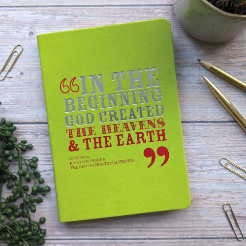 Bright Journal - In The Beginning - Genesis 1:1 (NIV)