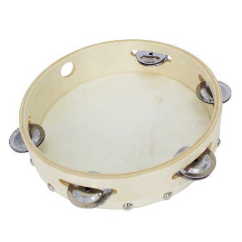 Pack of 10 8 Inch Tambourines