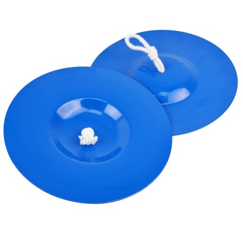 8 Inch Blue Metal Cymbals