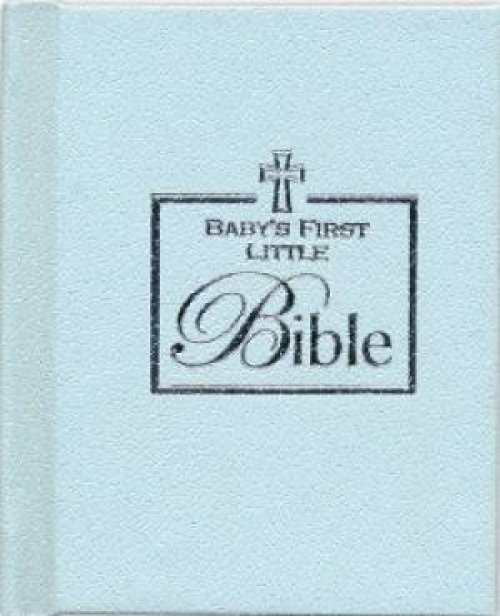 Blue First Baby Bible