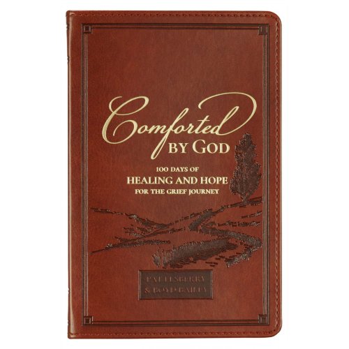 Devotional Comforted by God Faux Leather