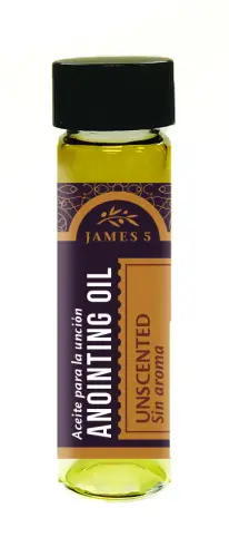 Anointing Oil - Unscented - Glass Vial (Net Wt. 1/2 oz.)