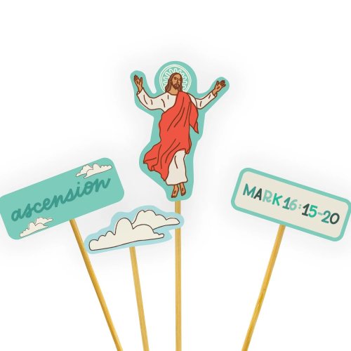 Ascension Cupcake Toppers