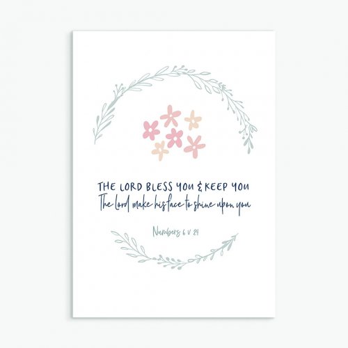 The Lord Bless You Greeting Card